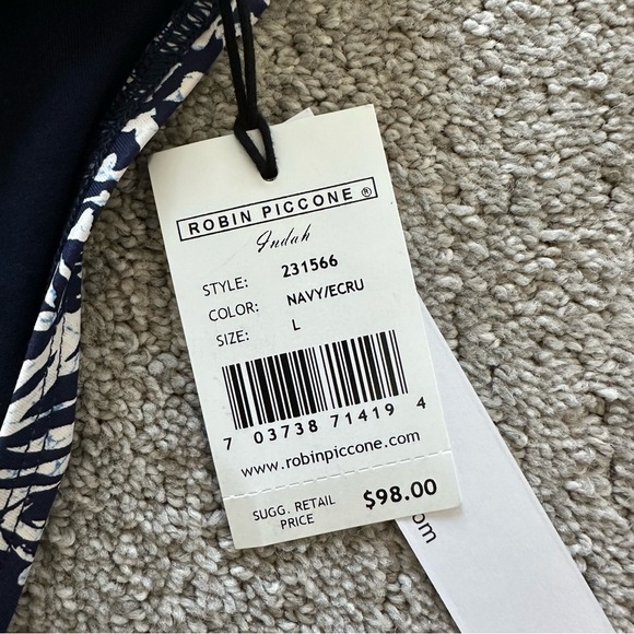 Robin Piccone Indah Twist Bikini Bottom L NWT - Picture 2 of 4